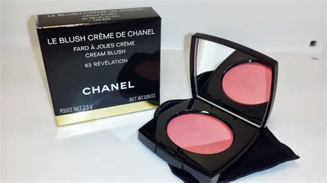 chanel cream blush 63 revelation|Chanel Revelation (63) Le Blush Crème de Chanel Review.